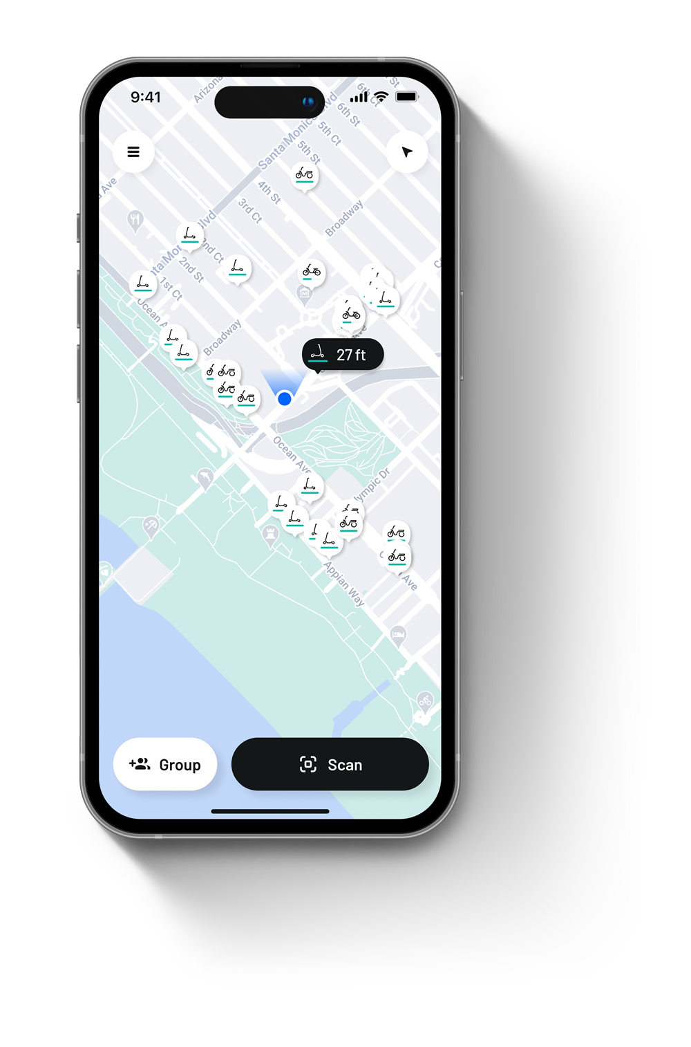 Veo search map
